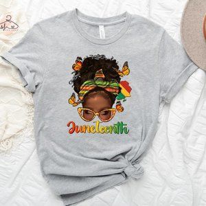 Juneteenth Shirt Black Queen Shirt Strong Women Shirt, Black Power Shirt